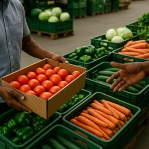 Vente de légume en gros
